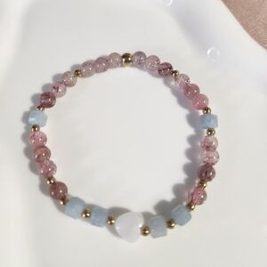 Handmade Natural Stone Beaded Bracelet